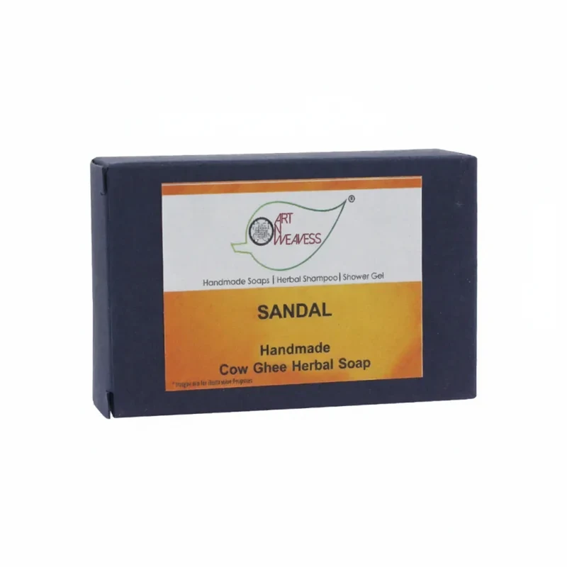 Wholsale Sandal Cow Ghee Herbal Soap - Beauty & Personal Care by M/S. Artnweaves