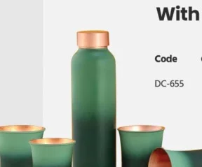 Multishade Green Water Glass Set (4 Pieces) - Home & Kitchen by Infinity Craft Land