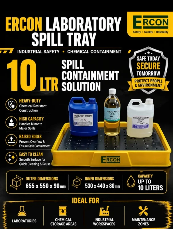 Industrial Spill Containment Pallets 10 Ltr - Industrial Supplies & Tools by Saifee Industrial Solutions
