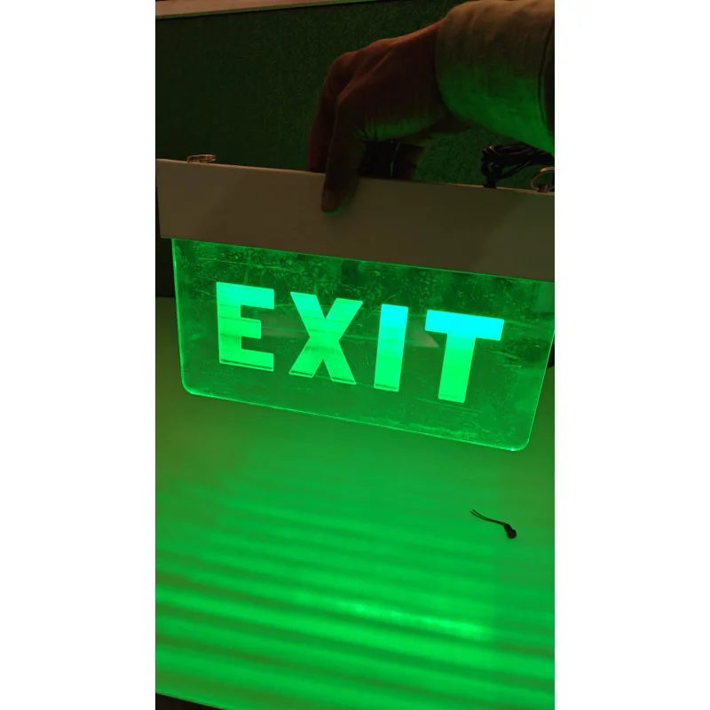 Wholesale LED Exit Lights with Battery Backup - Electronics & Electrical by Saifee Industrial Solutions