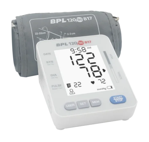 BPL 120/80 B17 Digital Blood Pressure Monitor with LCD Display - Healthcare & Medical by Accurate Surgicals