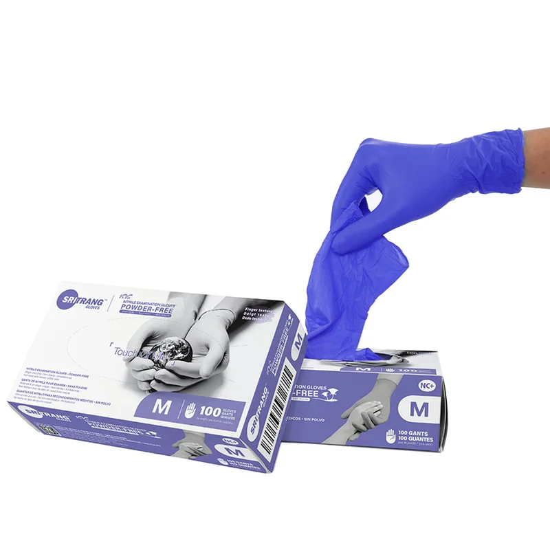 Disposable Nitrile Examination Gloves - Healthcare & Medical by Sri Adithya Pharma