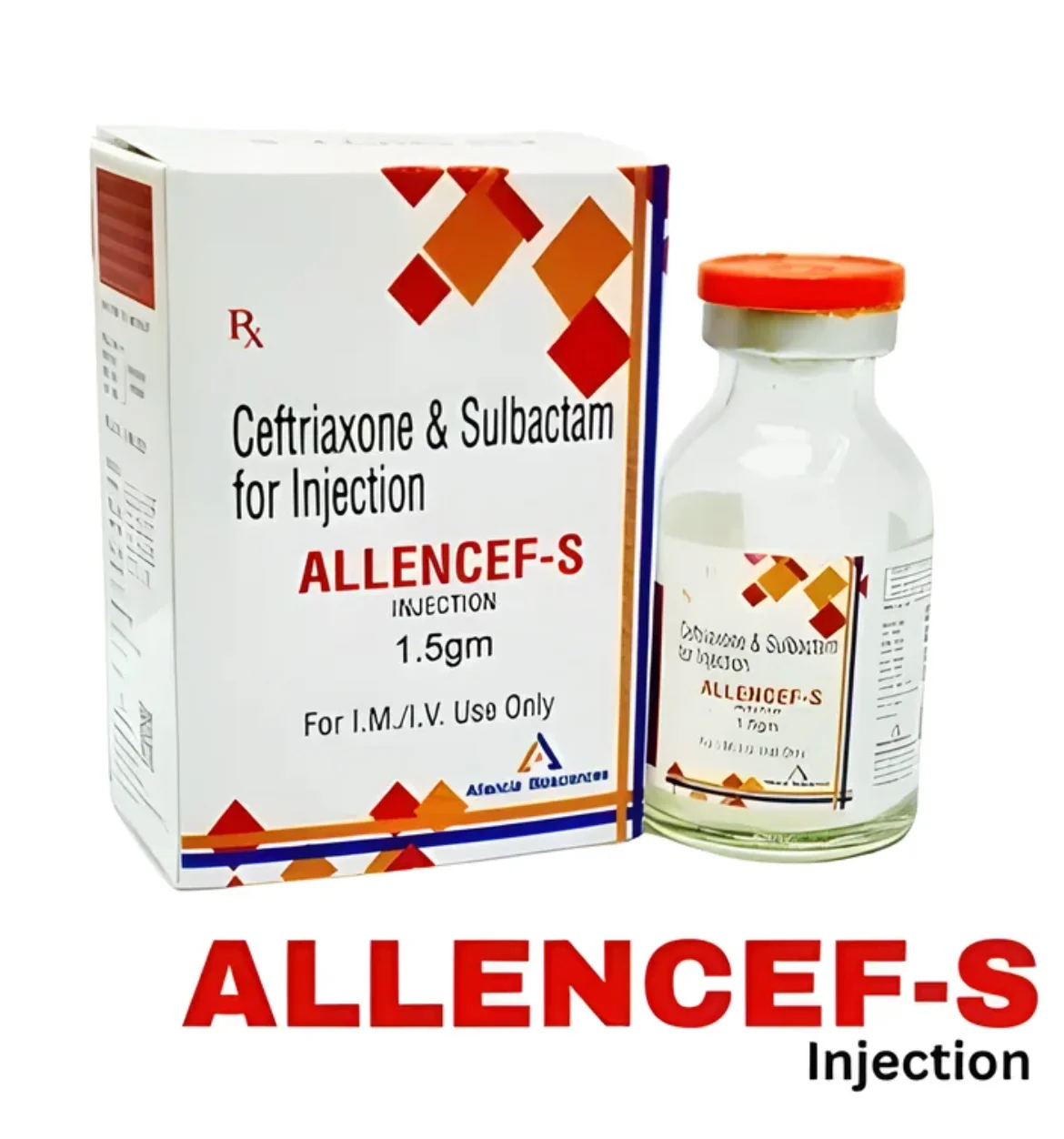 ALLENCEF-S Ceftriaxone & Sulbactum Powder for Injection - Healthcare & Medical by Allencia Biosciences