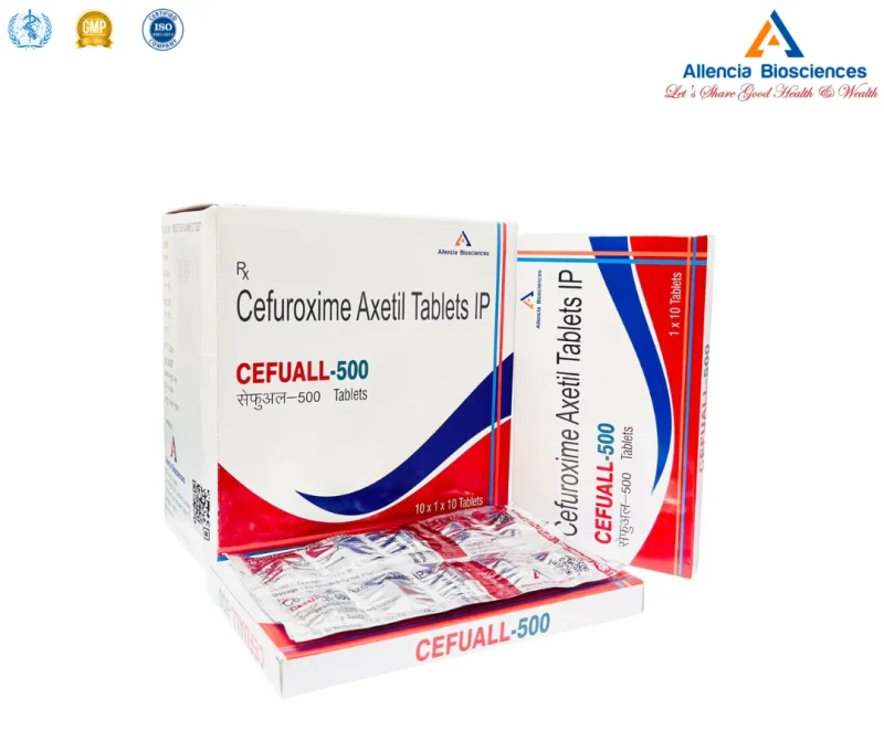 Cefuroxime 500mg Antibiotic Tablets - Healthcare & Medical by Allencia Biosciences