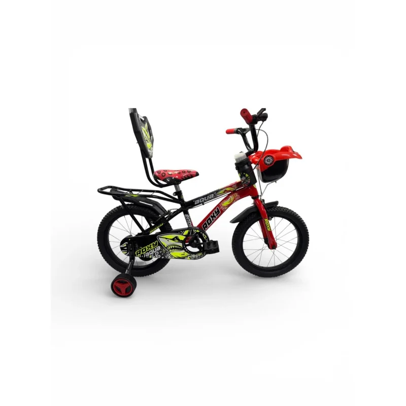 Aqua Kids Cycle With Basket & Backrest Saddle - Automotive & Transport by Roxy Cycles