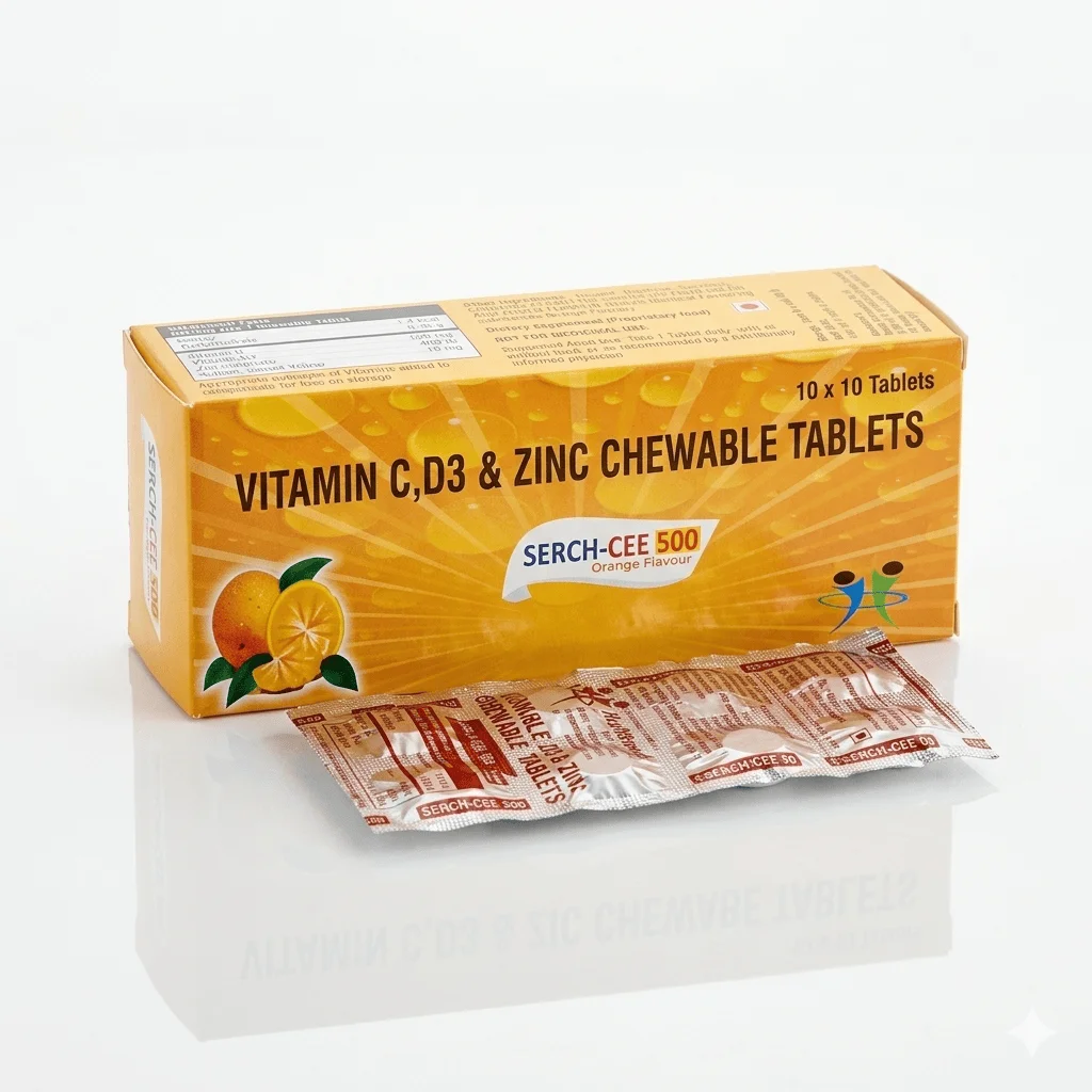 Vitamin C D3 Zinc Tablets - Healthcare & Medical by Healthserch Pharma LLP