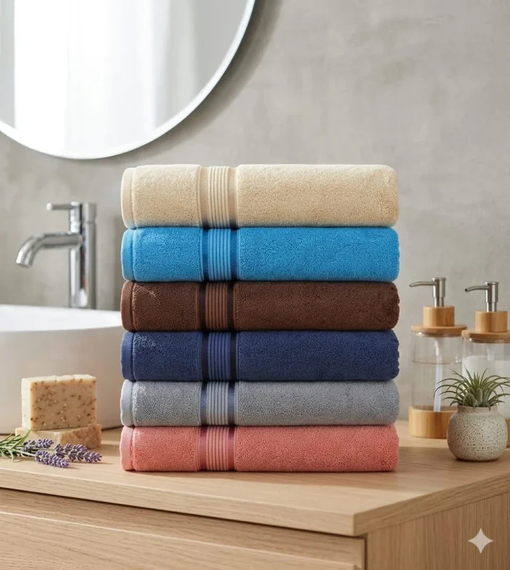 100% Cotton Towel - Textiles & Apparel by Sheral Texport Mills Pvt. Ltd.