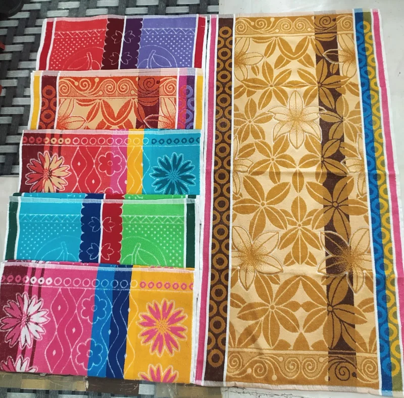 Filament Flower Decorative Towel - Textiles & Apparel by Sheral Texport Mills Pvt. Ltd.