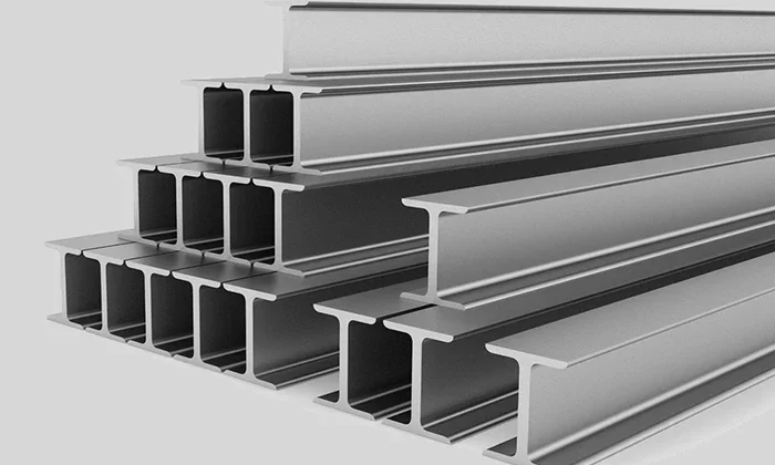 Hot Rolled Steel I-Beams for Construction - Metals & Alloys by Metal Chem India