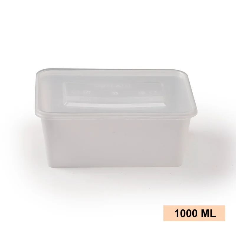 Rectangle Plastic Food Containers - Packaging & Printing by Jyoti Plastic Industries