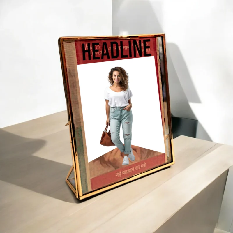 Brass Glass Photo Frame Manufacturer - Home & Kitchen by Sk Handicrafts