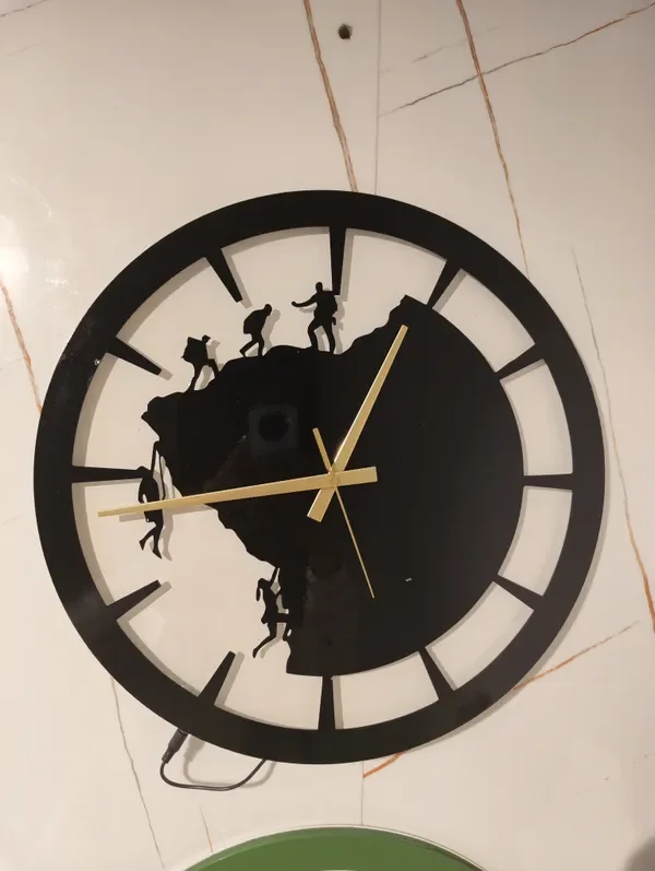 ONUR DECORS Modern LED Wall Clock - Electronics & Electrical by Golden Engg Works