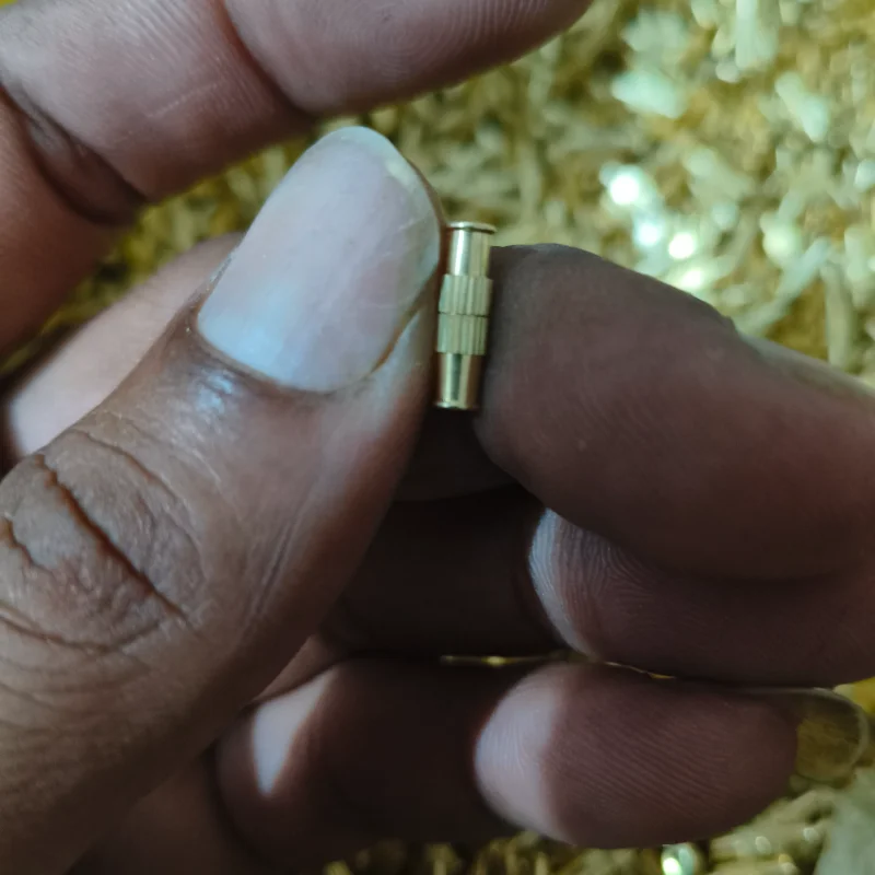 Brass Screws for Imitation Jewellery - Metals & Alloys by Kishan Brass Industries