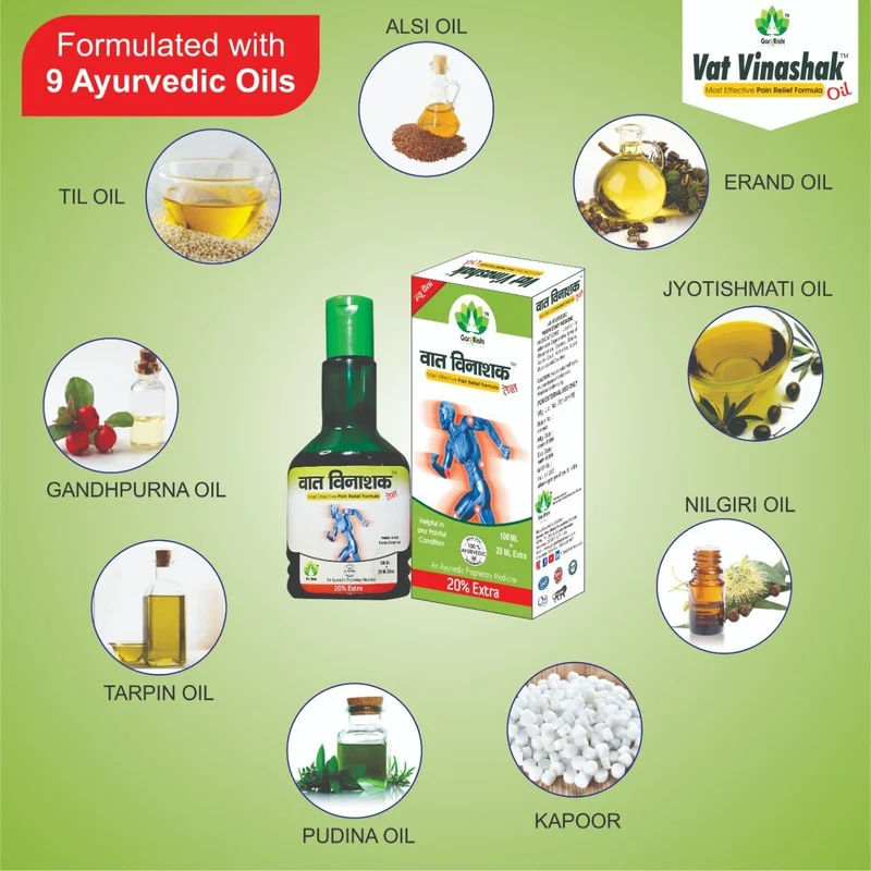 Ayurvedic Pain Relief Oil - Healthcare & Medical by Eleven One Global Industries Pvt. Ltd.