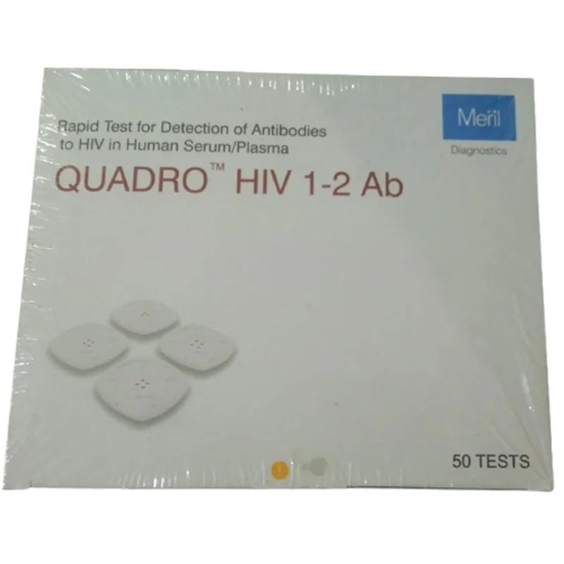 Quadro HIV 1/2 Ab Test Kit - Healthcare & Medical by Drx Laboratories India Inc.