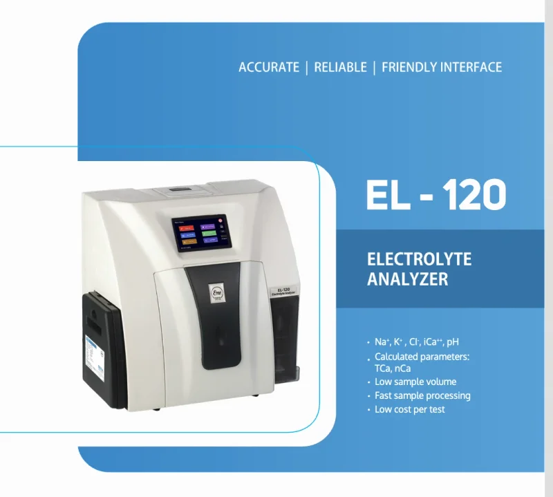 Erma EL-120 Electrolyte Analyzer - Healthcare & Medical by Drx Laboratories India Inc.