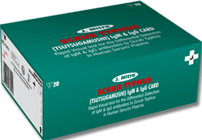 Scrub Typhus IgM IgG Rapid Test Card - Healthcare & Medical by Drx Laboratories India Inc.