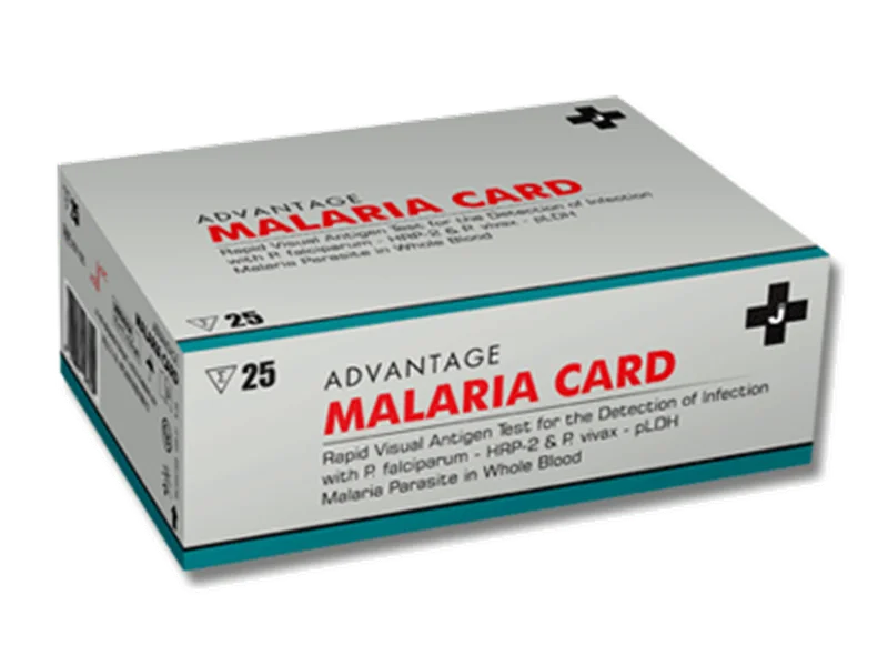 Malaria Card - Healthcare & Medical by Drx Laboratories India Inc.