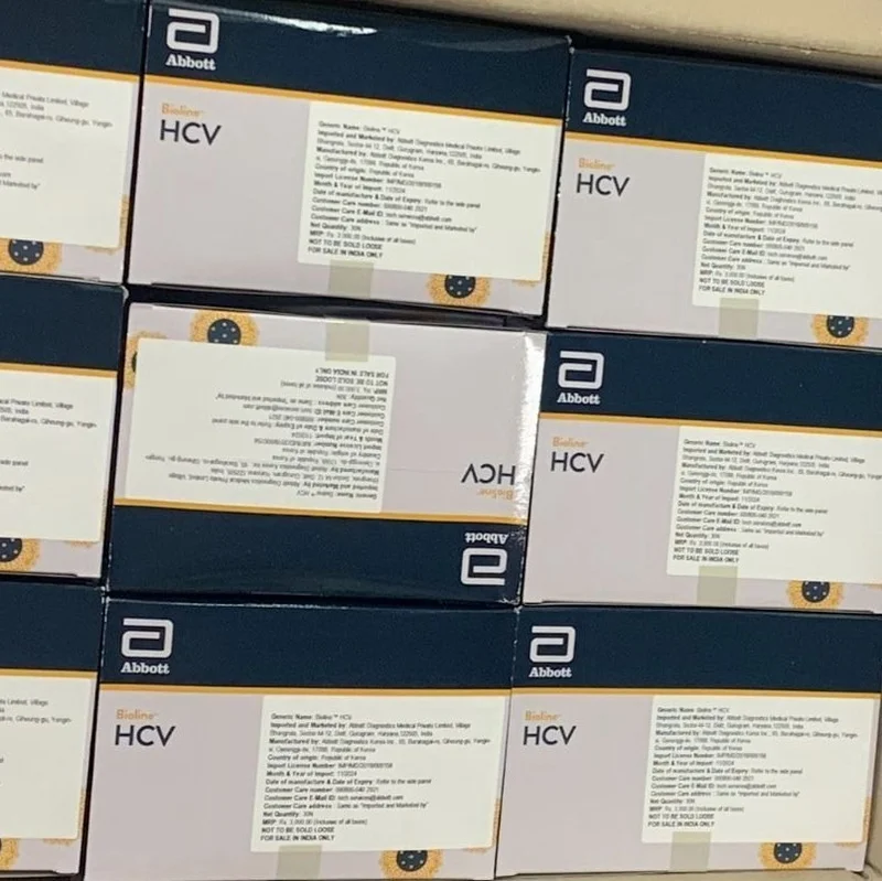 Bioline Hepatitis C Screening Test Kit - Healthcare & Medical by Drx Laboratories India Inc.