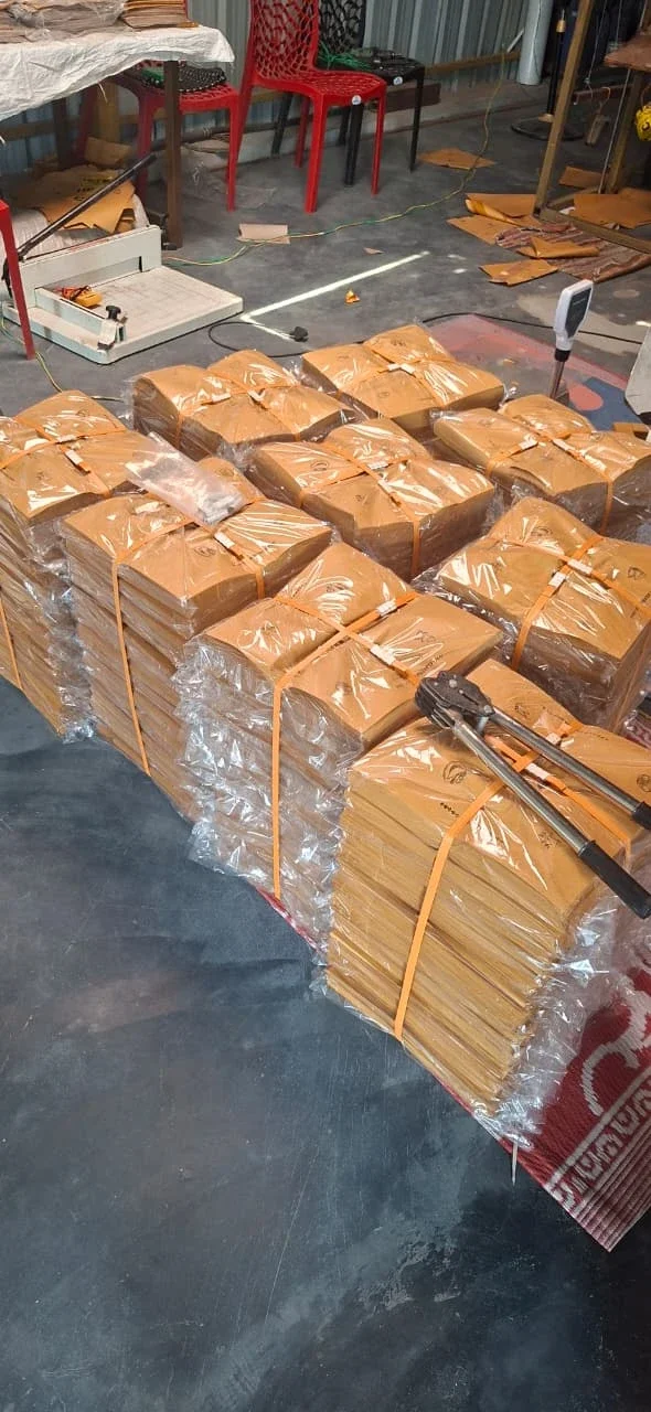 Food-Grade Printed Kraft Paper Wrapping Sheets - Packaging & Printing by Packen Take