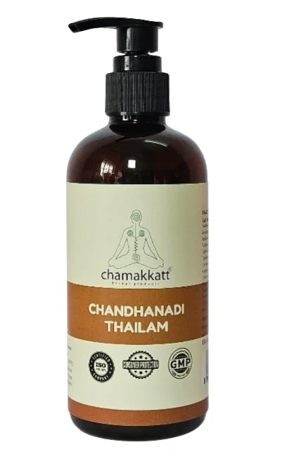 Chandhanadi Thailam 300ML - Healthcare & Medical by Chamakkatt Herbal Products