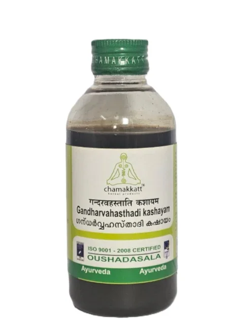 Gandharvahasthadi Kashayam 200ML - Healthcare & Medical by Chamakkatt Herbal Products