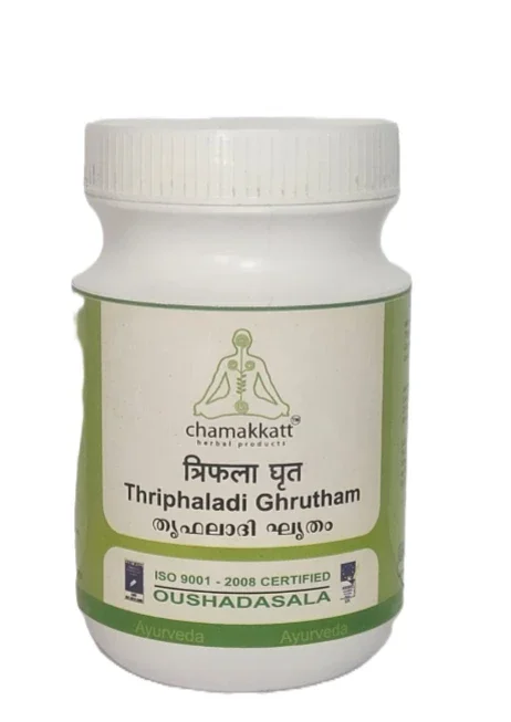Thriphaladi Ghrutham 150G - Healthcare & Medical by Chamakkatt Herbal Products