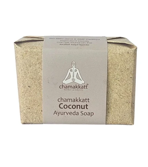 Coconut Ayurveda Soap 100GM - Beauty & Personal Care by Chamakkatt Herbal Products