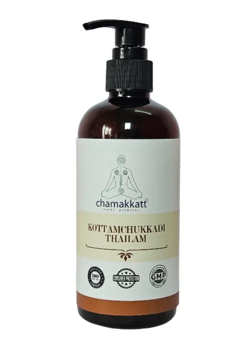 Kottamchukkadi Thailam Herbal Medicated Oil 300ML - Healthcare & Medical by Chamakkatt Herbal Products