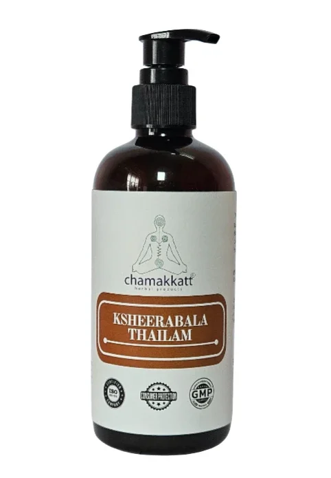 Ksheerabala Thailam 300ML - Healthcare & Medical by Chamakkatt Herbal Products
