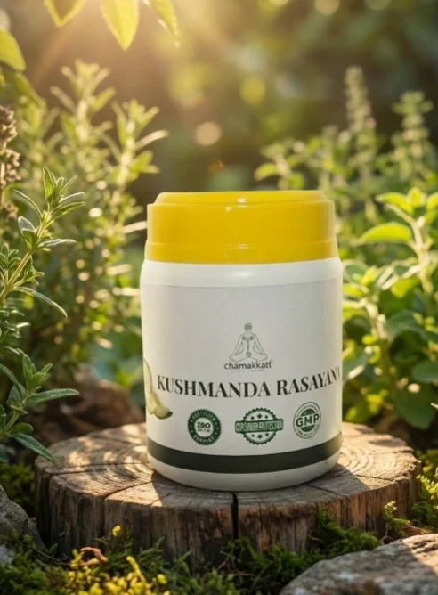 Kushmandha Rasayanam 500GM - Healthcare & Medical by Chamakkatt Herbal Products