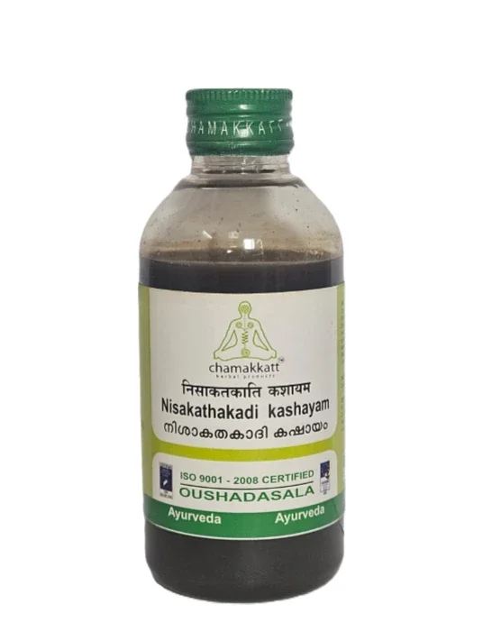 Nisakathakadi Kashayam 200ML - Healthcare & Medical by Chamakkatt Herbal Products