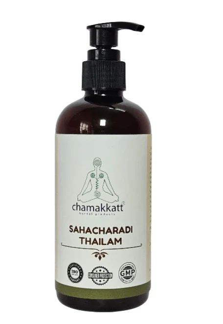 Sahacharadi Thailam 300ml - Healthcare & Medical by Chamakkatt Herbal Products
