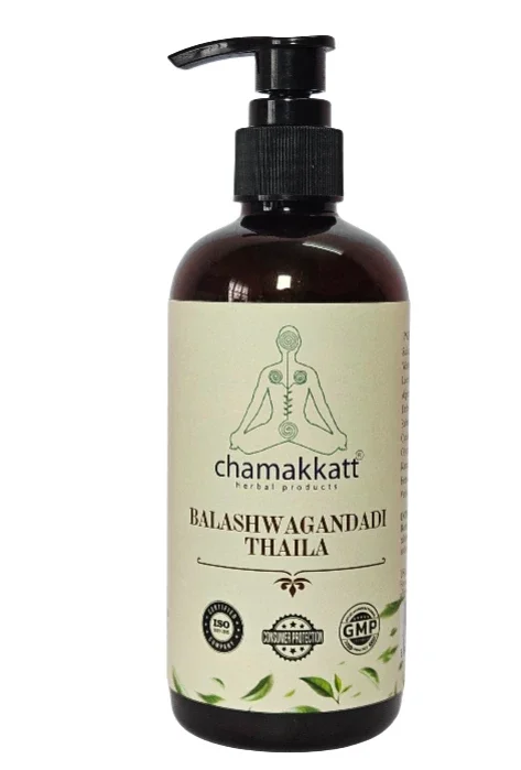 Balashwagandadi Thailam 300ml - Healthcare & Medical by Chamakkatt Herbal Products