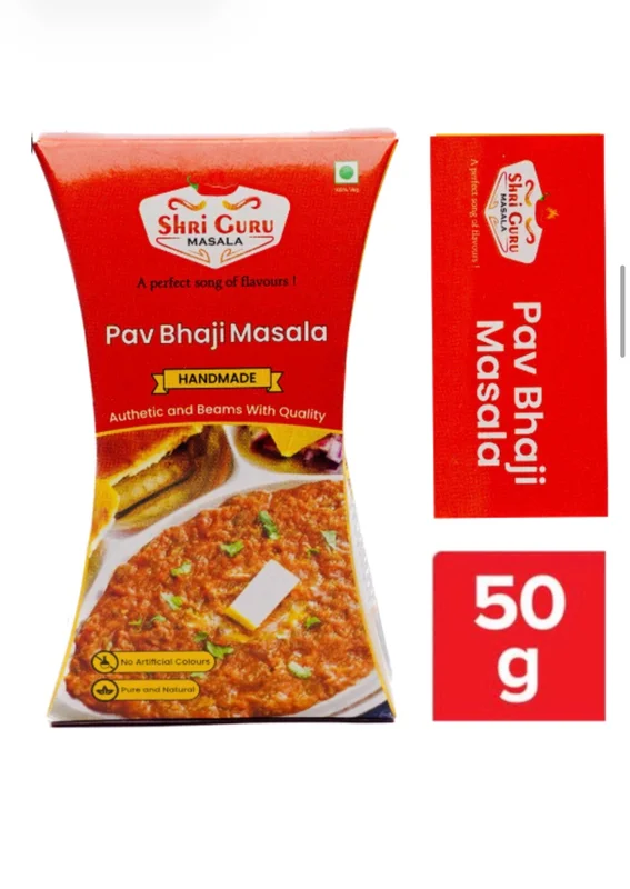 Pav Bhaji Masala - Food & Agriculture by Shri Guru Masala