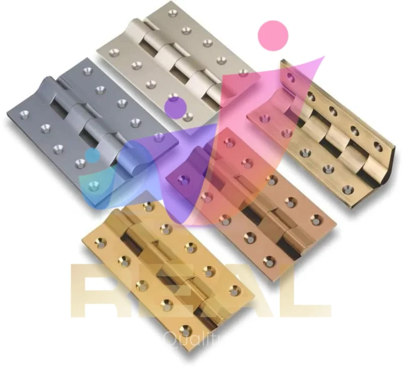 Brass Railway Hinges - Construction & Building Materials by Real Overseas