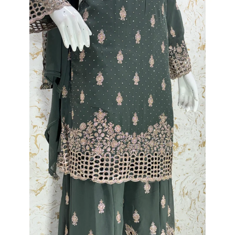 Women's 12 Kali Plazo - Textiles & Apparel by NR Fashion