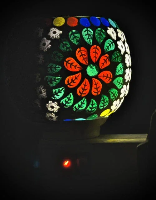 Mosaic Glass Handicraft Table Lamp - Furniture & Interiors by K R Trader Enterprises