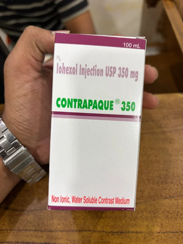 Iohexol 350 mg Contrast Agent Injection - Healthcare & Medical by S. S. Enterprises