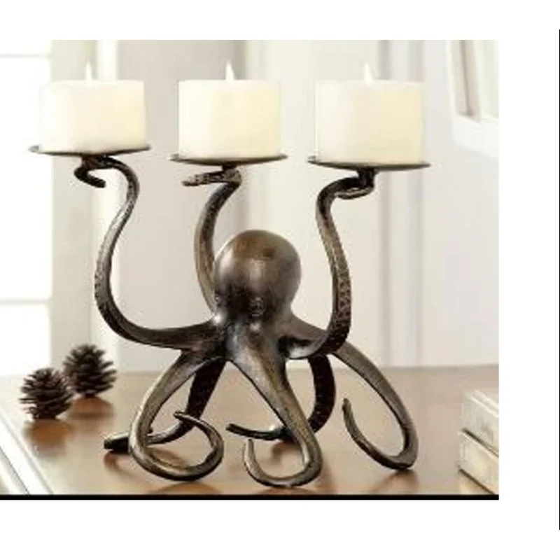 Bronze Aluminium Candelabra - Home & Kitchen by Brothers International