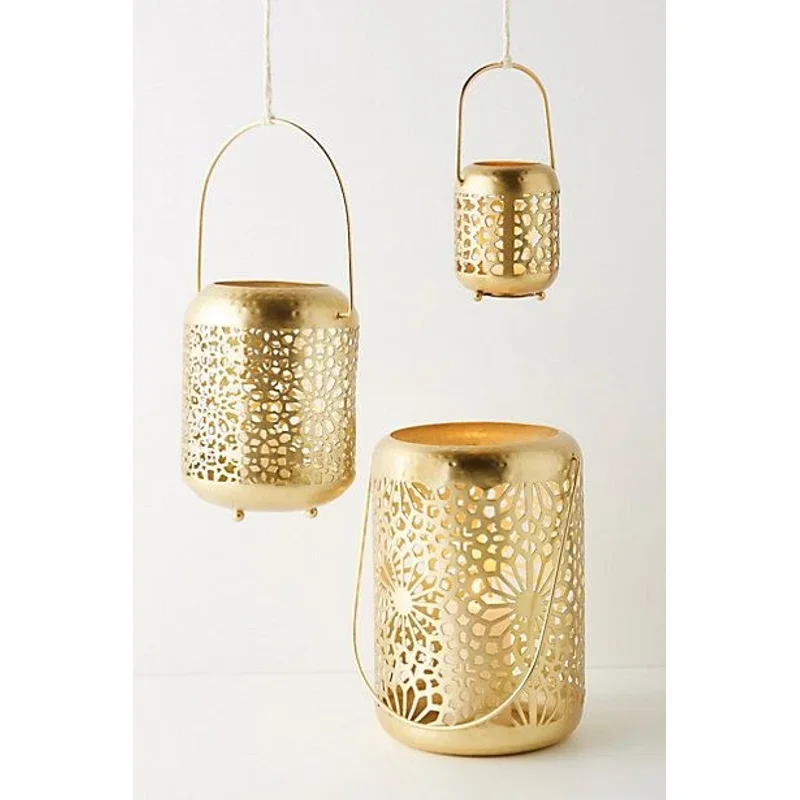 Moradabad Iron Lanterns - Home & Kitchen by Brothers International