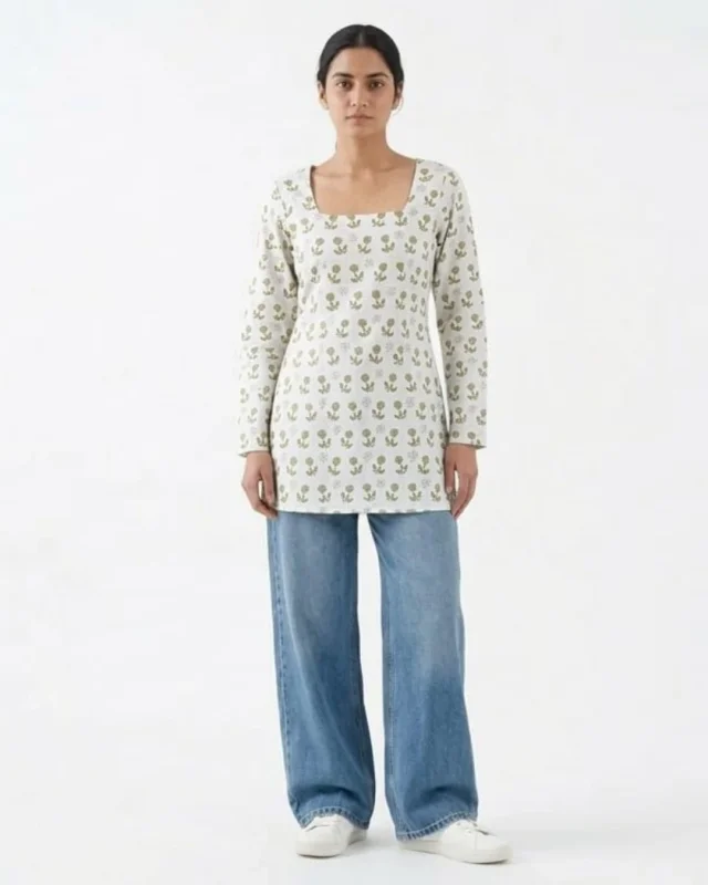 Women's Short Kurti - Textiles & Apparel by Neuklo