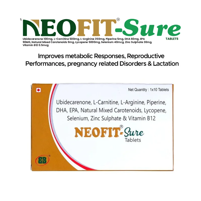 Neofit-sure Fertility Support Tablets - Healthcare & Medical by B&b-Nutretia Pvt. Ltd.