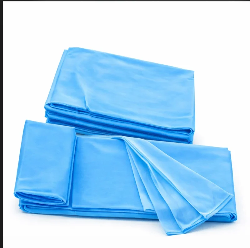 Non-Woven SMS Bed Sheet Set with Pillow Cover - Healthcare & Medical by Vcal Gmp Solutions