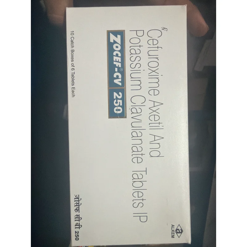 Cefuroxime Axetil & Potassium Clavulanate Tablets 250mg - Healthcare & Medical by Vigneshwara Medical Stores