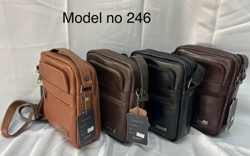 Pure Leather and Non-Leather Sling Bags for Gents and Ladies - Footwear, Bags & Leather Goods by Hindustan Leathers