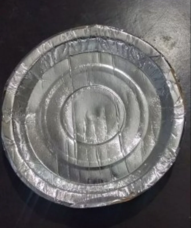 7-inch Silver Foil Paper Plates - Home & Kitchen by Sree Ganesh Traders
