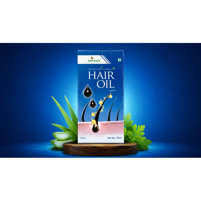 Adveda Premium Herbal Hair Oil 100ml - Beauty & Personal Care by Adveda Agro Products LLP