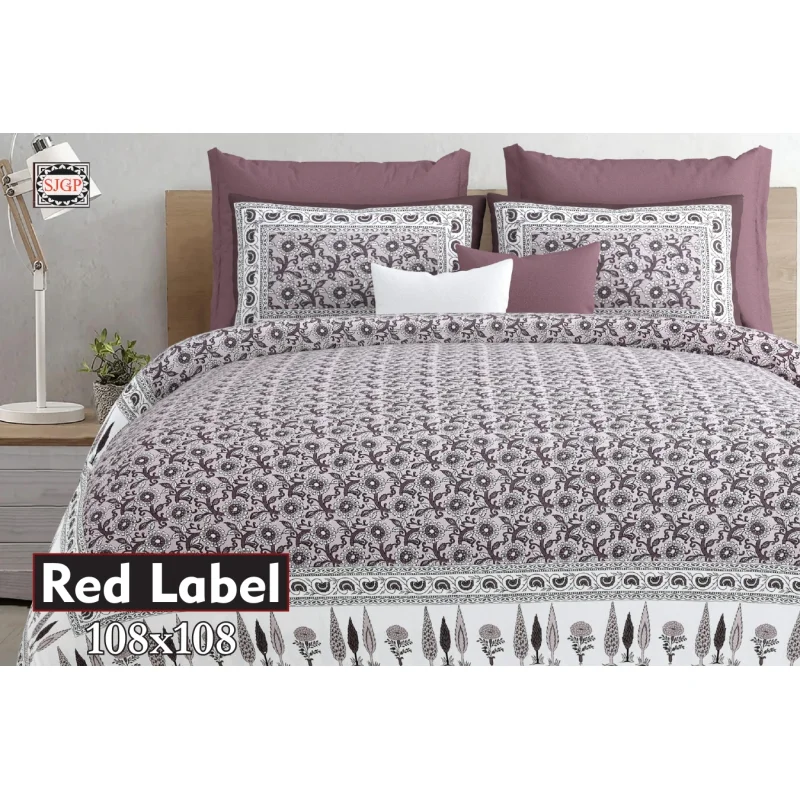 RED LABLE Bedsheet Set - Textiles & Apparel by Shree Creation Goods