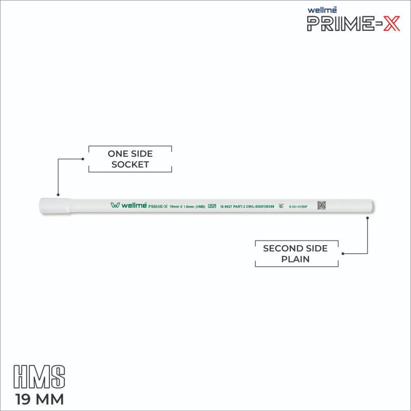 WELLME Primex PVC Pipe - Construction & Building Materials by Wellme Pipes Pvt. Ltd.